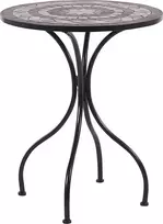 Beliani Bistro staliukas CARIATI 60 cm juodas