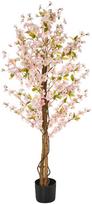 Beliani Dirbtinis augalas SAKURA 150 cm rožinis