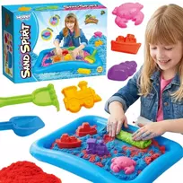 Woopie kinetinio smėlio magijos baseino rinkinys su priedais 3+