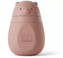 Monbento silikonowa tubka na musy vaikams Yummy 150 ml Rožinė Blush