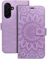 Oem Dėklas su klapką na Xiaomi Redmi NOTE 15 PRO 5G Mezzo Book mandala violetinė