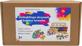 Sanifinas Lavinamasis rinkinys Stebuklinga skrynelė ir Segeno lentelės