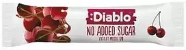 Yoghurt-coated muesli bar with no added sugar Diablo Sugar Free Cherry, 30 g