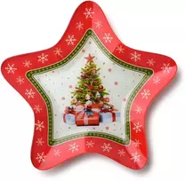 Mondex Since 1986 SANTA LILA Žvaigždės formos lėkštė 31,4x31,4x3,8 cm