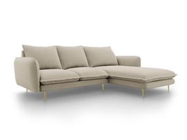 Minkštas kampas Cosmopolitan Design Vienna, smėlio spalvos