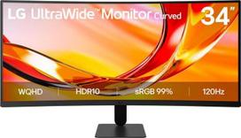 LCD Monitor LG 34 " 3440 x 1440 pixels UltraWide Quad HD Native aspect ratio 21:9 LCD Curved 34U601B-B 34U601B-B | 8806096719312