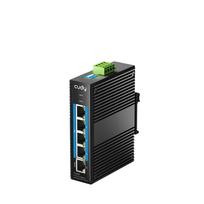 Cudy 5-Port 10/100Mbps Industrial PoE+ Switch, IF1005P 2.0 Fast Ethernet (10/100) Maitinimas per Eternetą (PoE) Juoda