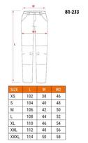 NEO tools 81-233-S apsauginės kelnės Juoda