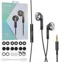 Fiio Ff1 dinaminės ausinės su mikrofonu, juodos