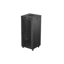 LANBERG  Standing rack cabinet 19 inch 37U 800x800 perforated door LCD black (Flat pack) | FF01-8837-23BL | 5901969446838
