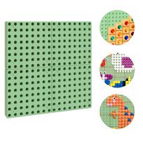 MASTERKIDZ Sieninė plokštė Kūrybinė STEM lauko lenta + Tvirtinimo plokštė 40 x 40 (cm)