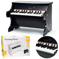 CLASSIC WORLD medinis juodas pianinas