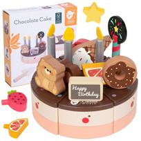 CLASSIC WORLD medinis gimtadienio tortas pjaustymui, 19 vnt.