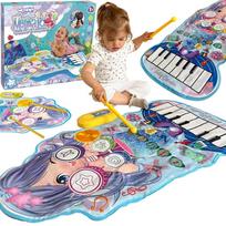 WOOPIE undinėlės muzikinis kilimėlis 2in1 interaktyvūs būgnai