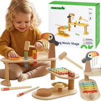 TOOKY TOY Edukacinis muzikinis stalas