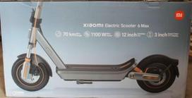 SALE OUT. Xiaomi Electric Scooter 6 Max GL | Xiaomi 24 month(s) | DAMAGED PACKAGING, PAINT AND BODY (NEAR SCREEN). MISSING INNER PACKAGING. ITEM IS SCRATCHED, DIRTY BHR08QLGLSO | 2000001433447