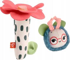 Barškutis, rinkinys Mattel Fisher Price Planet Friends Busy Bee, įvairių spalvų, 2 vnt.