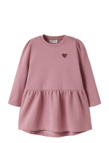 Name It - Nmfvima Ls Swe Dress Bru - Suknelė ilgomis rankovėmis - Violetinė