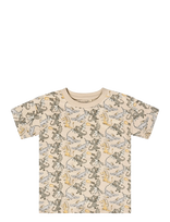 Minymo - T-Shirt Ss Aop - Marškinėliai trumpomis rankovėmis - Kreminė spalva