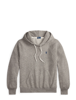 Polo Ralph Lauren - Shrunken Fit Lightweight Fleece Hoodie - Džemperis - Pilka