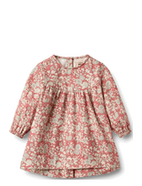 Wheat - Dress L/S Fenja - Suknelė kūdikiui ilgomis rankovėmis - Rožinė