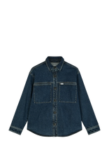 Lee Jeans - Relaxed Utility Overshirt - Džinsiniai marškiniai - Mėlyna