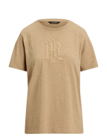 Lauren Ralph Lauren - Cotton Jersey Tdh-Knt-T-Shirt - Marškinėliai trumpomis rankovėmis - Ruda