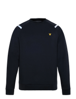 Lyle & Scott Sport - Neoprene Crew Neck - Sportinis megztinis - Juoda