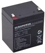 EUROPOWER EP Series AGM Battery 12V 5Ah T1 (Service Life 6-9 Years)