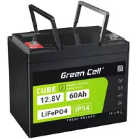 Green Cell LFPGC12V60AH UPS akumuliatorius Ličio geležies fosfatas (LiFePO4) 12,8 V 60 Ah