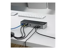 "D StarTech 3X MONITOR DOCKING STATION"