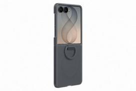 Samsung Galaxy Flip8 Silicone Ring Magnet Case Black