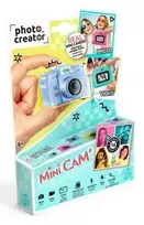 „Canaltoys“ „Mini Cam“ skaitmeninis fotoaparatas – „Retro“ (mėlynas)