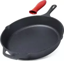 „Vilde“ keptuvė 30 cm ketaus keptuvė su silikoniniu įdėklu „CAST LINE“ 199036