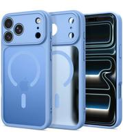 Matinis šviesiai mėlynas dėklas Apple iPhone 17 Pro Max / 18 Pro Max telefonui "Tech-Protect BasicMag Magsafe"