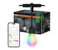 Osram - LED RGB pritemdoma lauko girlianda SMART+ STRING 12xLED/230V 7,47m IP44 Wi-Fi