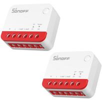 Sonoff išmanusis ZigBee roletų jungiklis MINI-ZBRBS 2PC, 100-240 V / 1 A, 100-240 V ~50/60 Hz, PC, -10°C iki 40°C, Zigbee 3.0