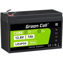 Green Cell LFPGC12V7AH UPS akumuliatorius, 12.8 V, 7 Ah, IP54, 0-45 °C, -20-60 °C