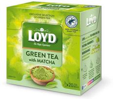 Žalioji arbata LOYD Žalias Matcha, 20 x 1.5g