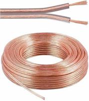 Premiumcord laidai garsiakalbiams prijungti 99,9% vario 2x0,75mm2 25m