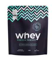 PULS NUTRITION Whey Protein ar Mintu un Šokolādi, 1000 g pulveris
