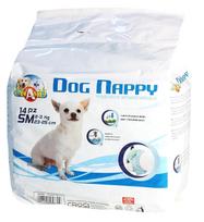 CROCI Dog Nappy sauskelnės šunim SM 2-3kg