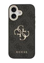 GUESS Hard Cover 4G Metal Logo Black, for Apple iPhone 17, GUHCP17S4GMGCGR