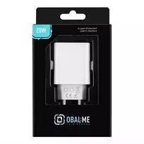 Obal:Me Wall Charger | Travel Charger | 20W | USB-C | White