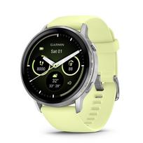 Garmin Venu 4, 45 mm, sidabro spalvos/geltonas - Sportinis laikrodis, 010-03014-02