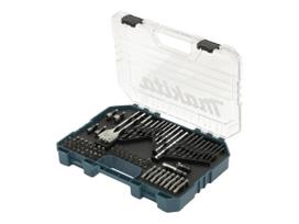 Makita drill  AND  bit set E-16988, 75 pieces (case with transparent lid)