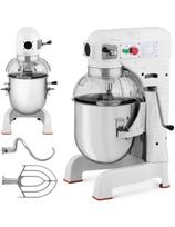 30 L 1100 W planetinis spiralinis robotas maišytuvas su nuleidžiamu dubeniu