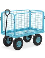 Sulankstomas ekonomiškas transportavimo sodo vežimėlis iki 400 kg