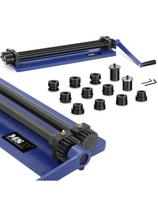 Rankinis griovelių pjovimo staklės lakštinio metalo 440 mm SET