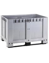 Dėžės padėklų dėžė su EURO 500L padėklu 120x80x80 cm
